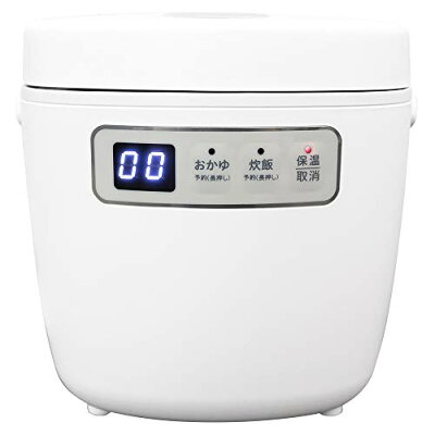 maxzen 1.5合炊き 炊飯器 ホワイト RC-MX153